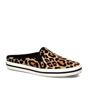 Keds Kate Spade New York Collab Leopard Mules Size 5